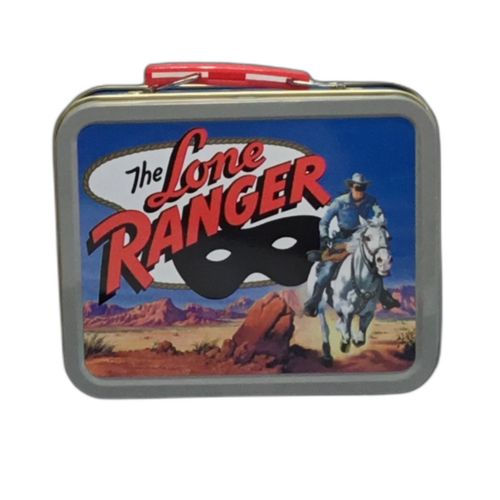 Vintage The Lone Ranger Mini Tin Lunch Box 2001 Cheerios